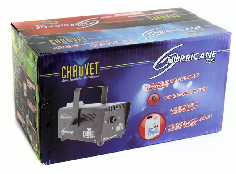 (4) Chauvet Halloween DJ Fog Smoke Machines w/ Fog Fluid &amp; Wired Remote | H-700