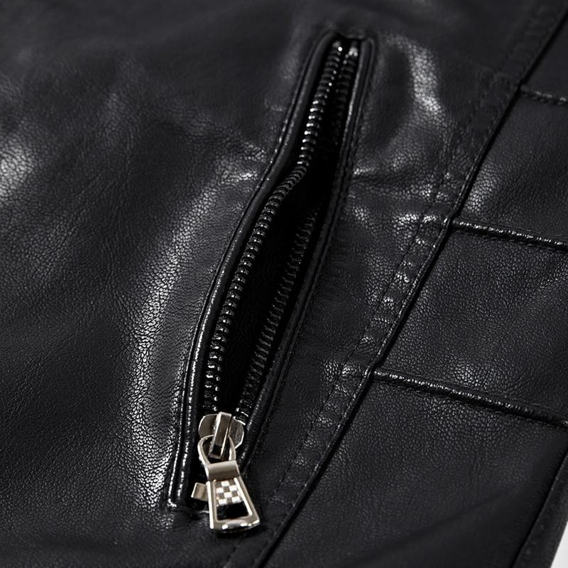 Men's Clothing - Autumn Winter Men's Leather Jacket