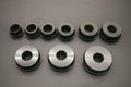 9 pc 2"-4.7" Low Angle Collet Set for 40mm Coats Hunter Wheel Tire Spin r