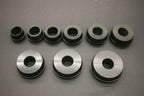 9 pc 2"-4.7" Low Angle Collet Set for 40mm Coats Hunter Wheel Tire Spin r