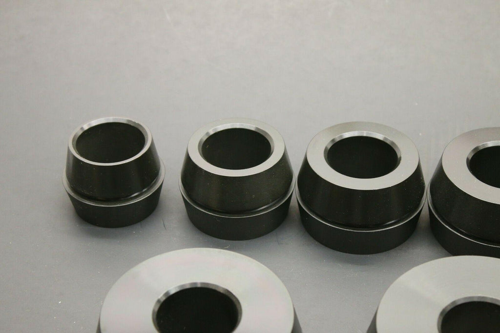 9 pc 2"-4.7" Low Angle Collet Set for 40mm Coats Hunter Wheel Tire Spin r