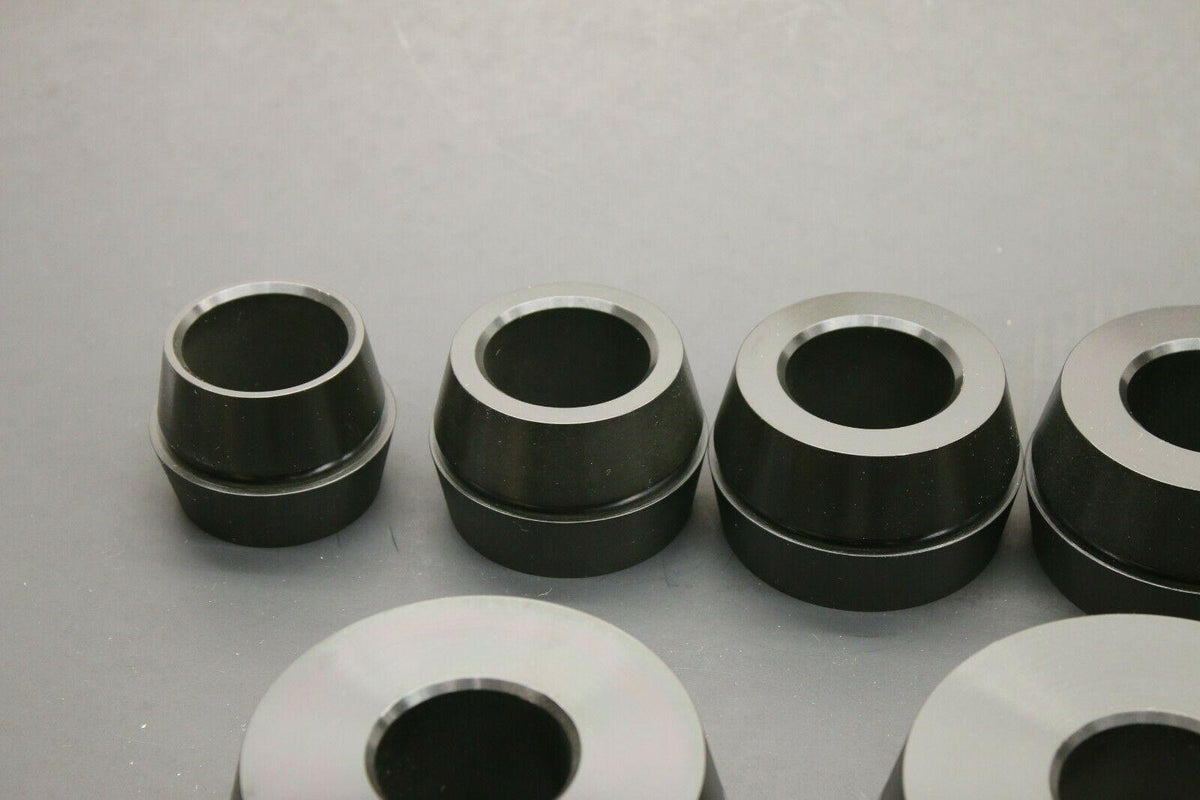 9 pc 2"-4.7" Low Angle Collet Set for 40mm Coats Hunter Wheel Tire Spin r