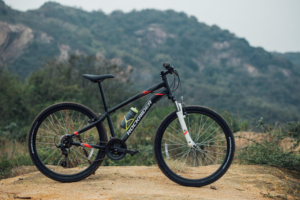 Decathlon - Rock rider ST100, Mountain Bike, 27.5 In., Black, Small