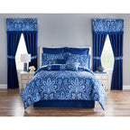 Brylanehome James 20 Piece Comforter Set - Twin, Blue