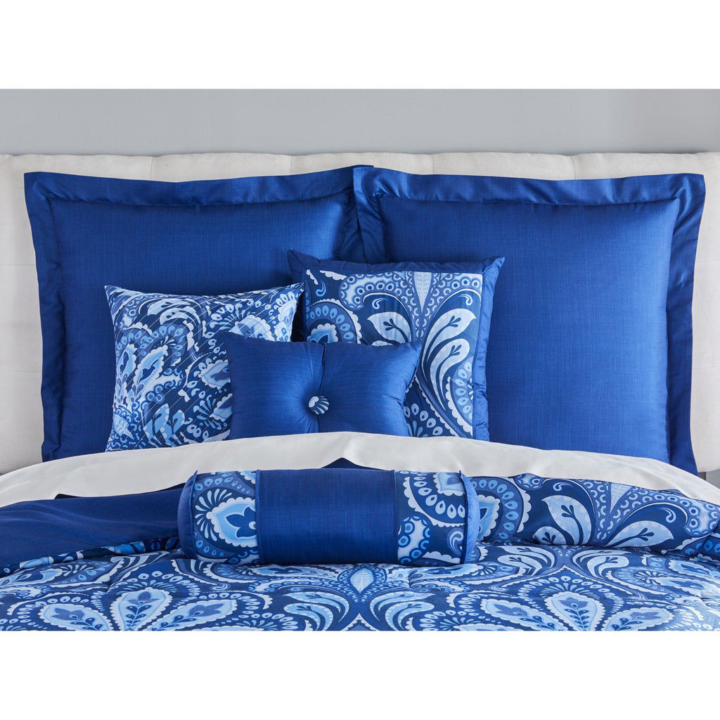 Brylanehome James 20 Piece Comforter Set - Twin, Blue