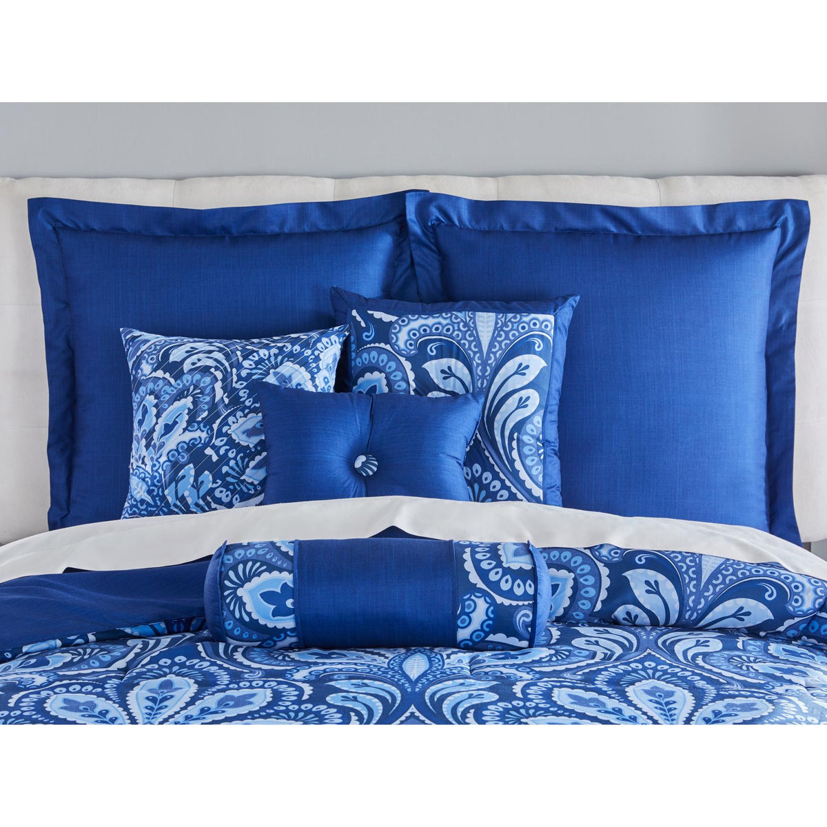 Brylanehome James 20 Piece Comforter Set - Twin, Blue