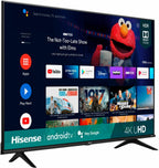 hisense 43" a6g series 4k ultra hd android smart tv - 2021 model