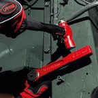 Tool Box - 21" x 11" x 10" Mobile Tool Carrier with Moulded ABS Plastic Construction & Dual Latching Metal Clasp  - CPS20 , Black