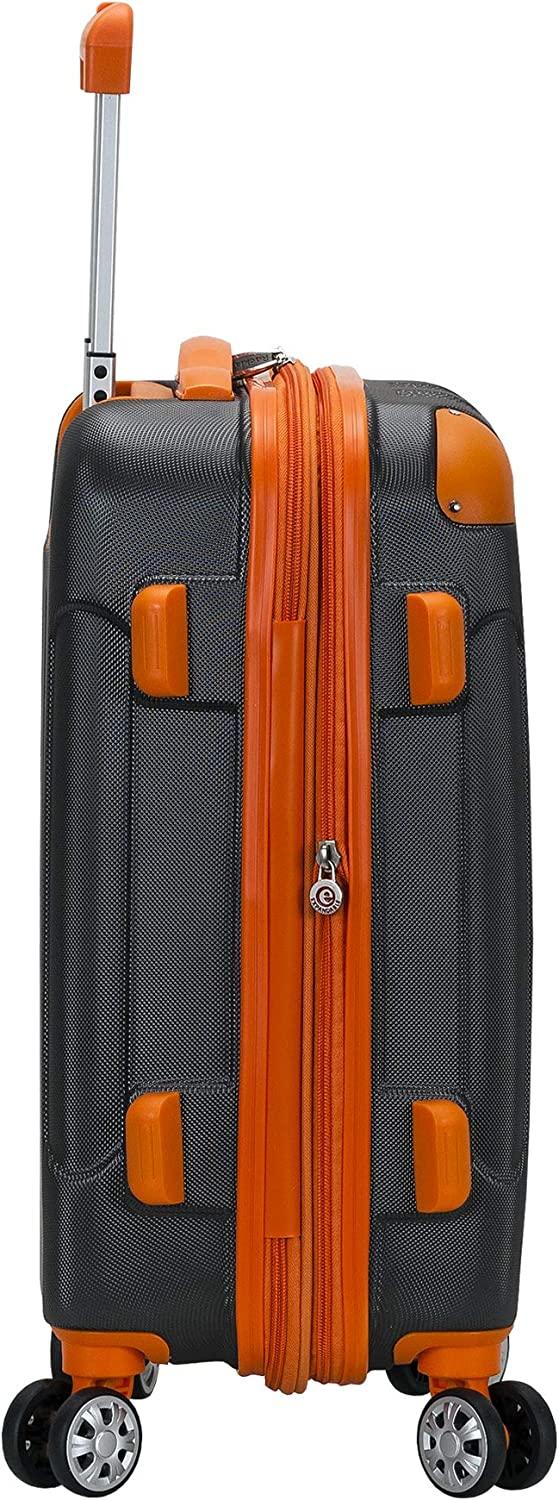 London Hardside Spinner Wheel Luggage, Charcoal, 3-Piece Set (20/24/28)