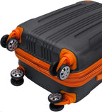 London Hardside Spinner Wheel Luggage, Charcoal, 3-Piece Set (20/24/28)