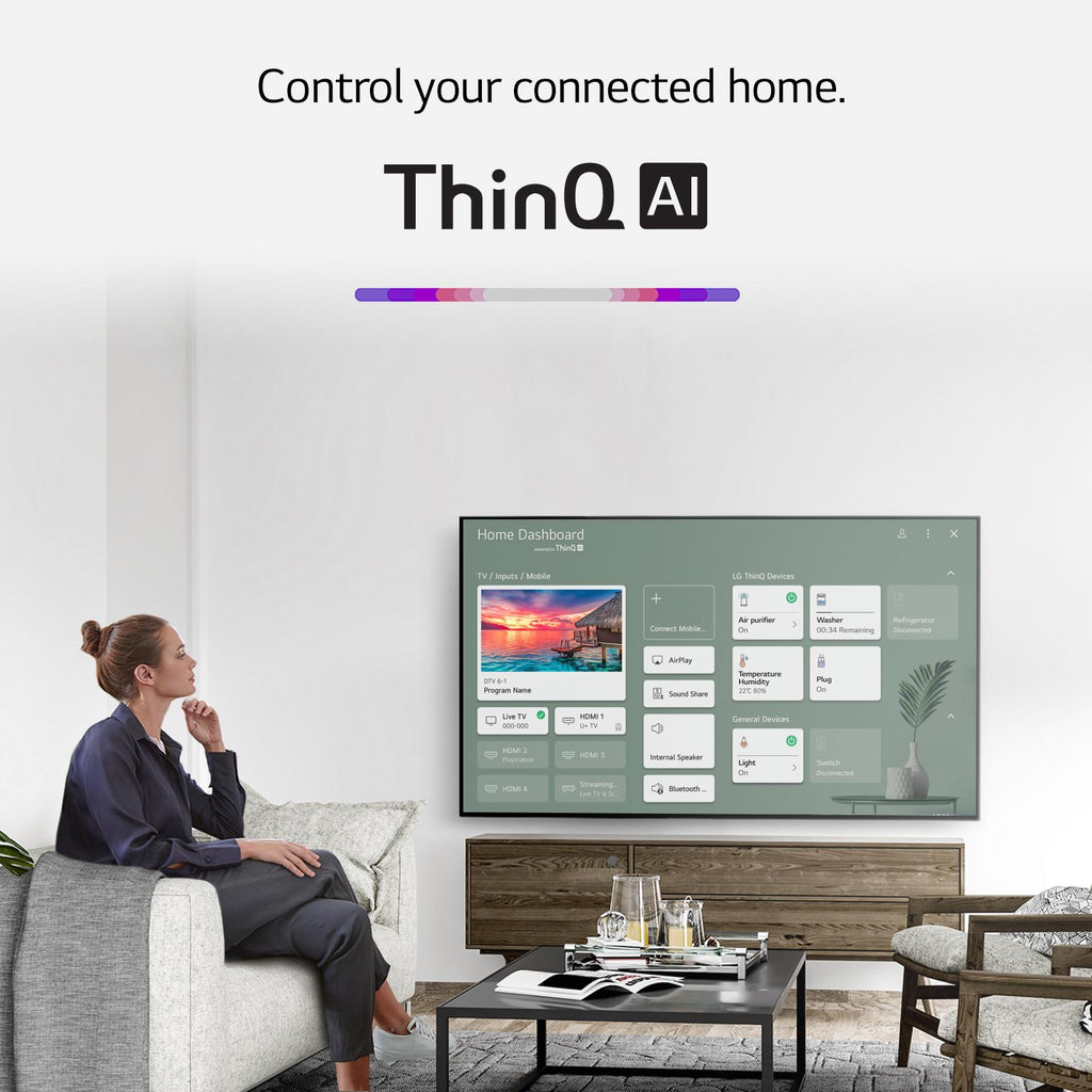 2021 lg tv 43-inch class 4k uhd smart nanocell television ai thinq fast