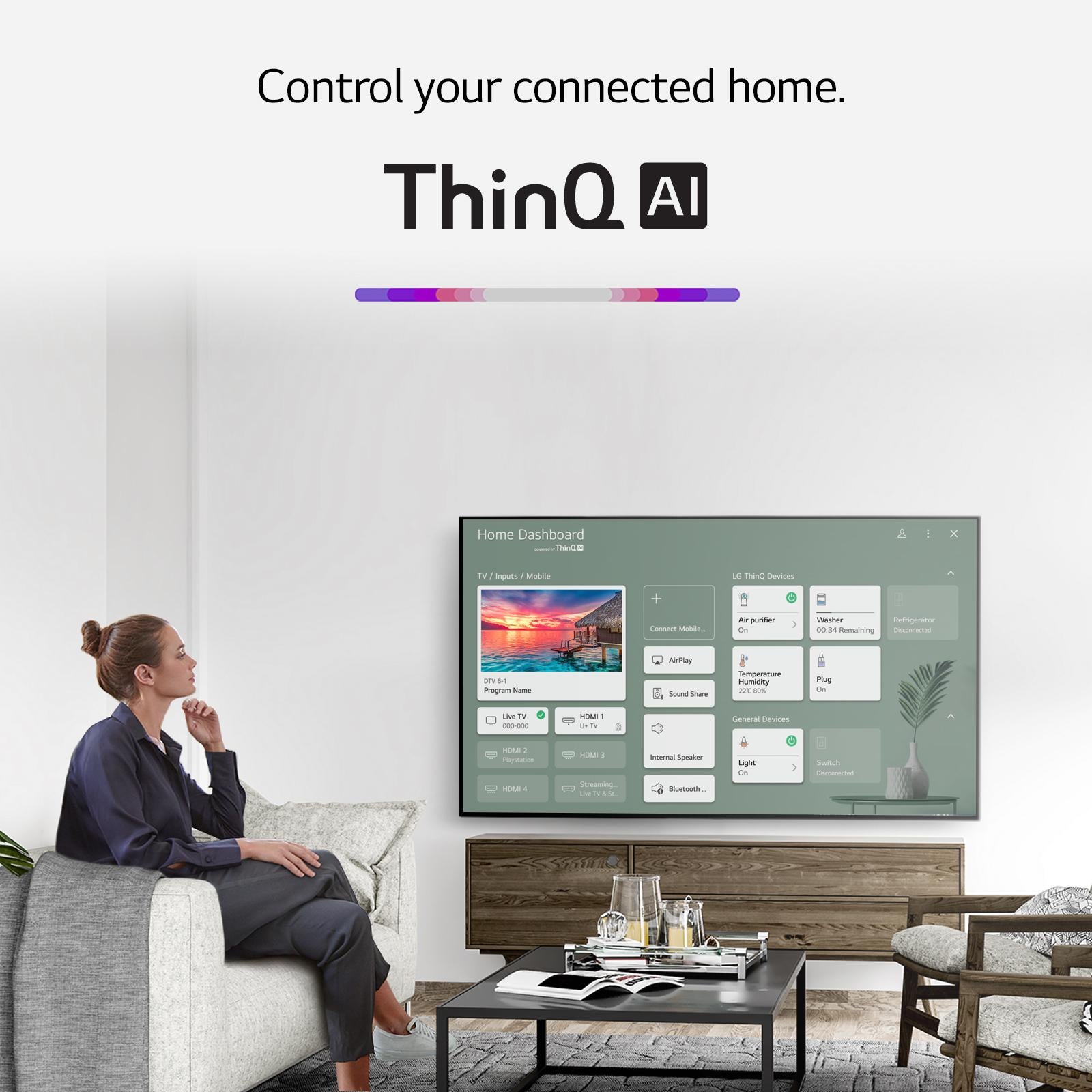2021 lg tv 43-inch class 4k uhd smart nanocell television ai thinq fast