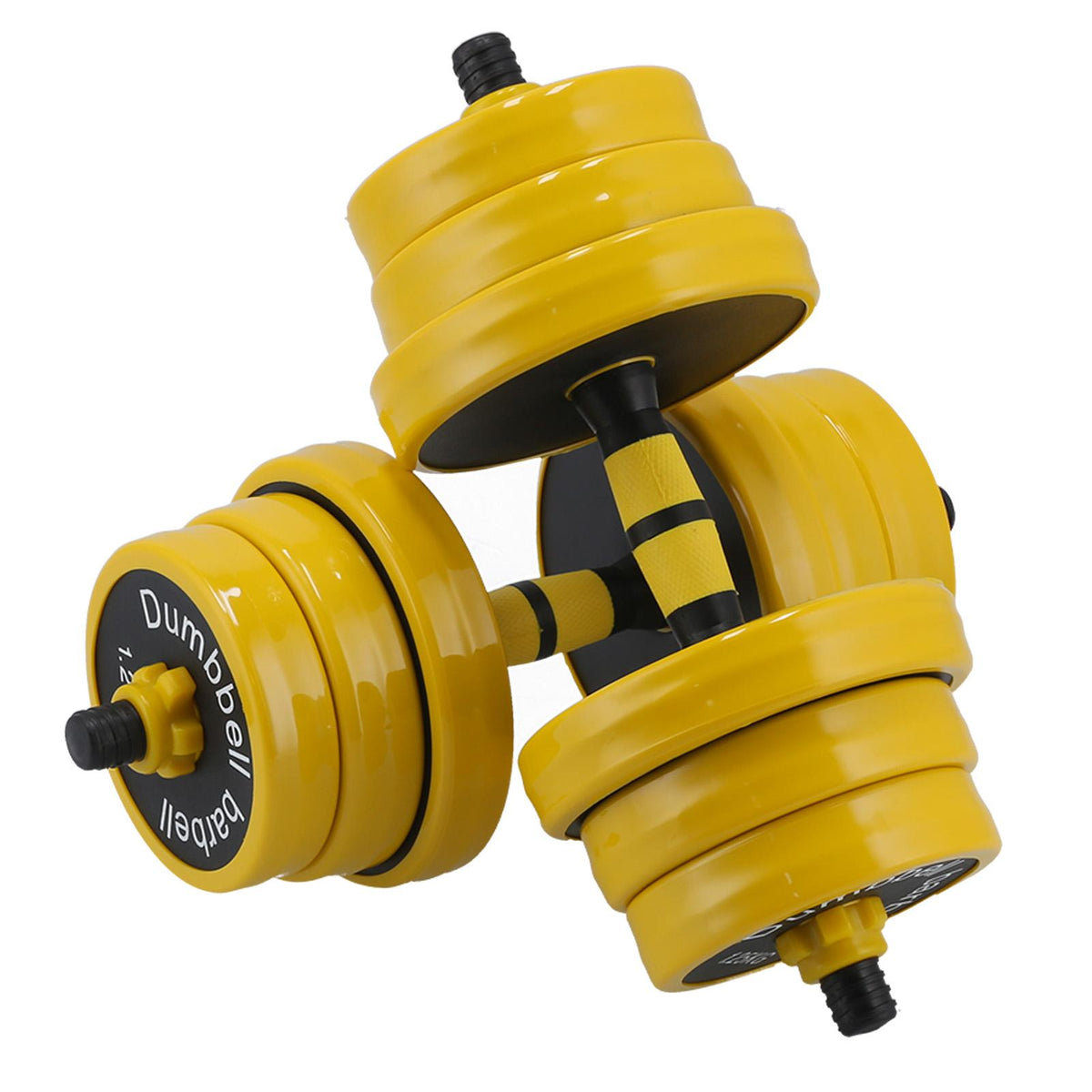 YLSHRF 20KG Dumbbell Set 2 in 1 Adjustable Weights Dumbbells Set for Home Gym Fitness Workout,Dumbbell Set,Adjustable Weights Dumbbell