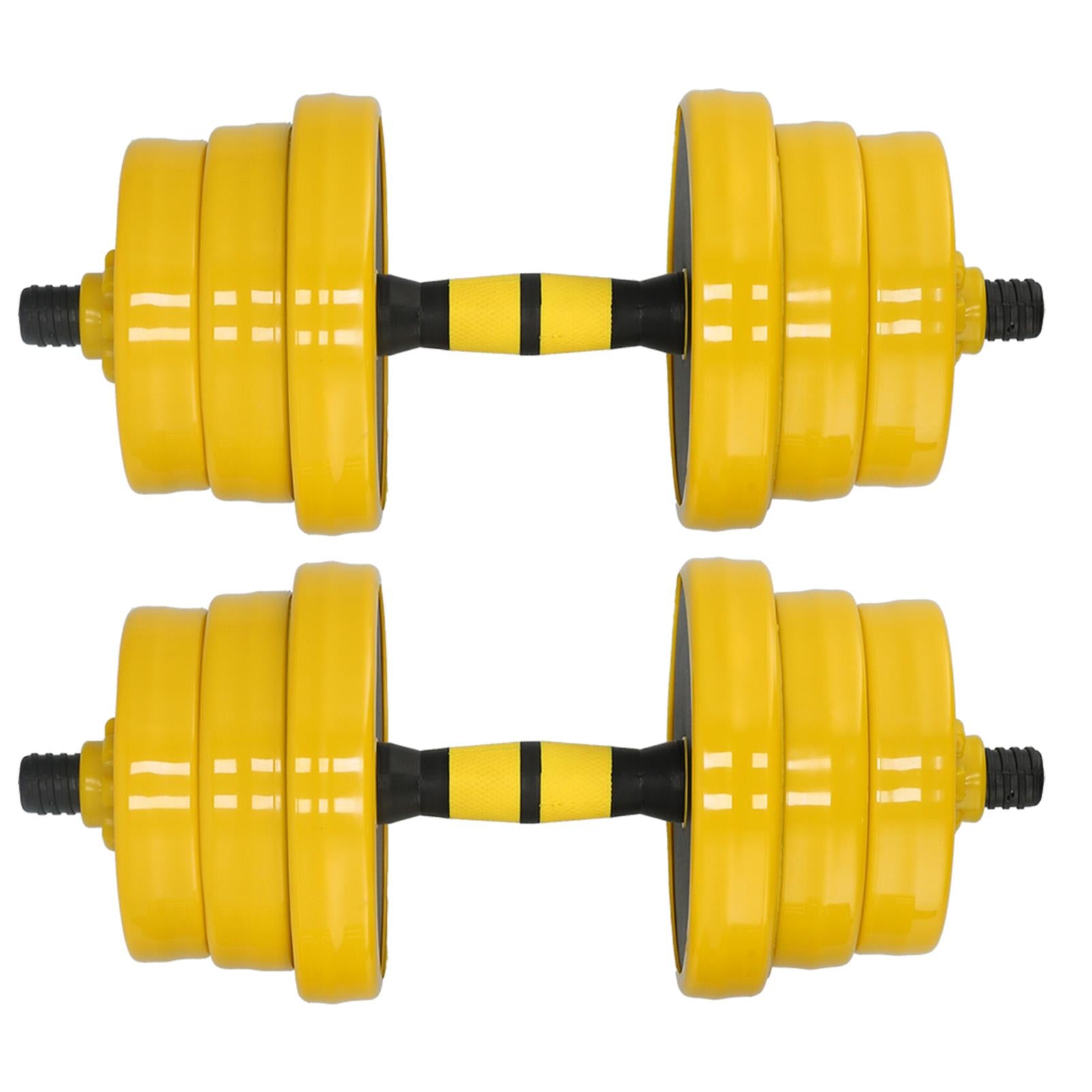 YLSHRF 20KG Dumbbell Set 2 in 1 Adjustable Weights Dumbbells Set for Home Gym Fitness Workout,Dumbbell Set,Adjustable Weights Dumbbell