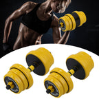 YLSHRF 20KG Dumbbell Set 2 in 1 Adjustable Weights Dumbbells Set for Home Gym Fitness Workout,Dumbbell Set,Adjustable Weights Dumbbell