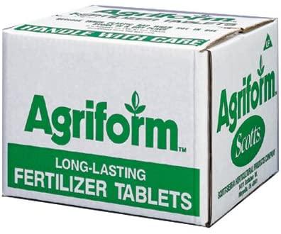 everris 90805 agriform planting tablets 20-10-5 with minors, 1000