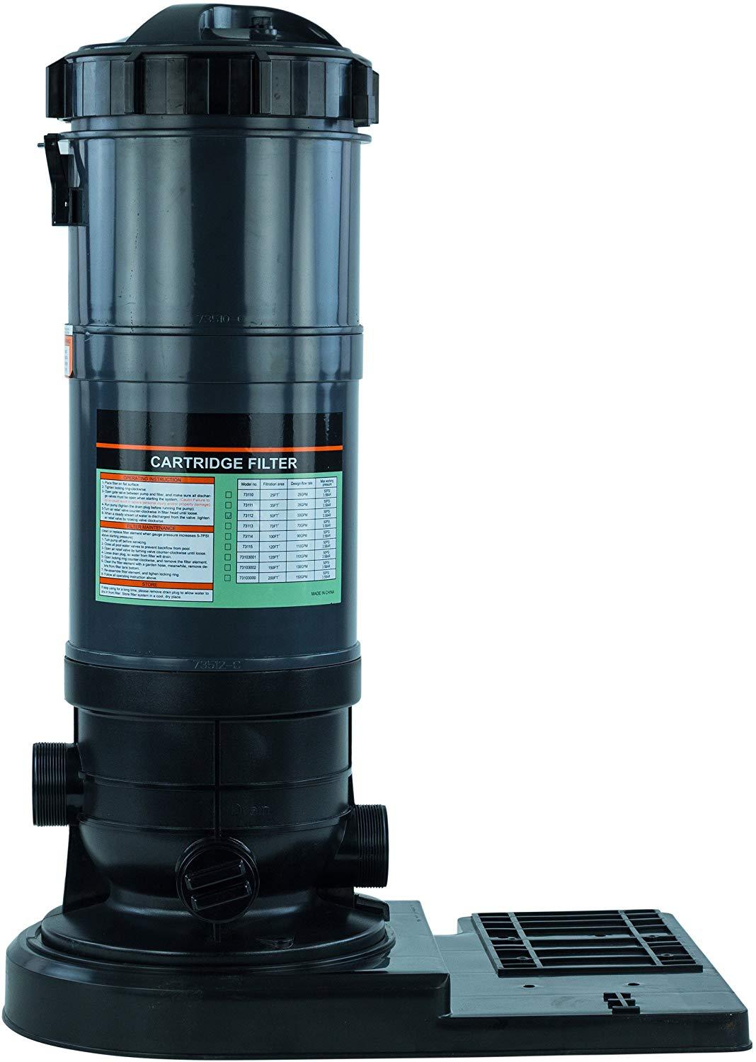 rx clear radiant cartridge filter prc 90 for above ground pool - filter cartridge included