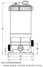 rx clear radiant cartridge filter prc 90 for above ground pool - filter cartridge included