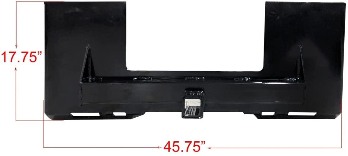 titan attachments receiver mount plate attachment v2 2" receiver quick tach
