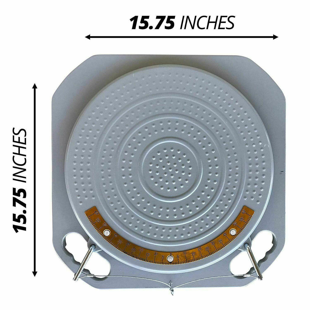 2 Wheel Alignment Turntable Turn Plates 10,000 Pounds Capacity + bridblocks