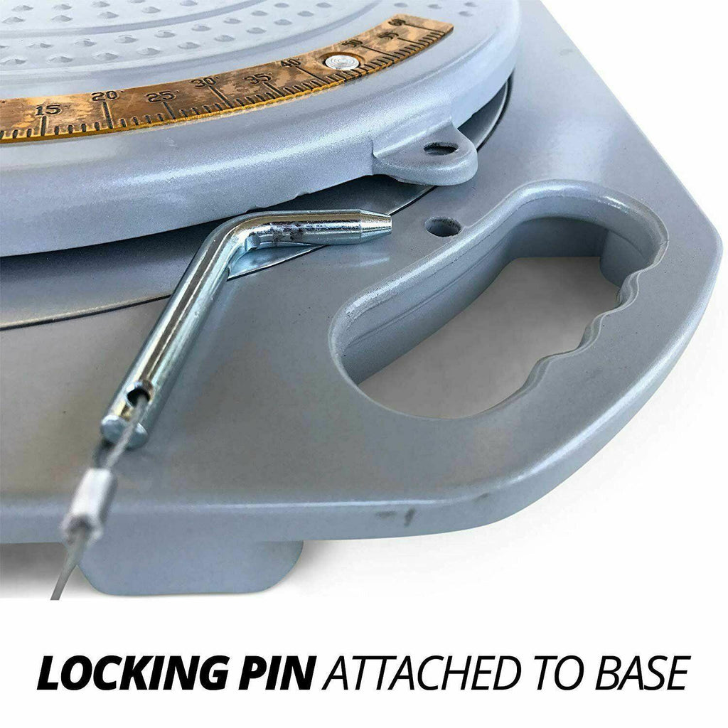 2 Wheel Alignment Turntable Turn Plates 10,000 Pounds Capacity + bridblocks