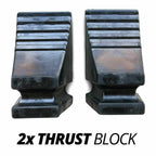 2 Wheel Alignment Turntable Turn Plates 10,000 Pounds Capacity + bridblocks