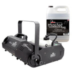 Chauvet DJ Hurricane 1800 Flex DMX Controllable Fog Machine with Medium Density Fog Fluid Package