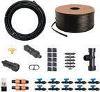 Yano Garden Drip Irrigation Kit 10 Row 1000ft Tape Vegetable Hemp Water System Lawn Sprinkler Drip Irrigation kit Sprinkler Timer Hydroponic System Sprinkler Head Self Watering Spikes Water Pipe