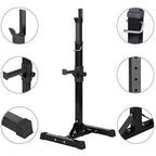 Adjustable Squat Rack Squat Rack Barbell Bench Press Portable Dumbbell Rack