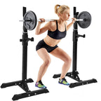 Adjustable Squat Rack Squat Rack Barbell Bench Press Portable Dumbbell Rack