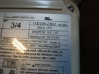 pentair part#: 354803s whisperflo motor .75 hp 115/208-230v 56y 1ph tefc (new)