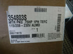 pentair part#: 354803s whisperflo motor .75 hp 115/208-230v 56y 1ph tefc (new)