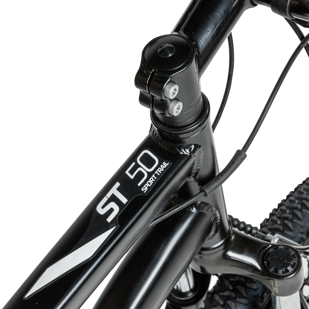 Decathlon Rock rider ST50 Aluminum Mountain Bicycle 26 In., Black, Medium