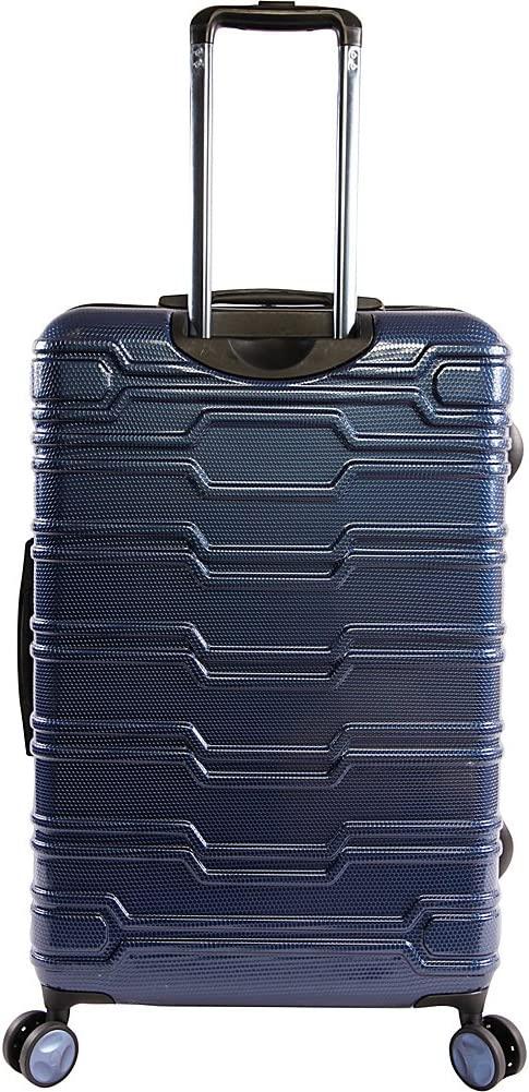 Collins 3 Piece Set Expandable Suitcase with Spinner Wheels, Black, One Size