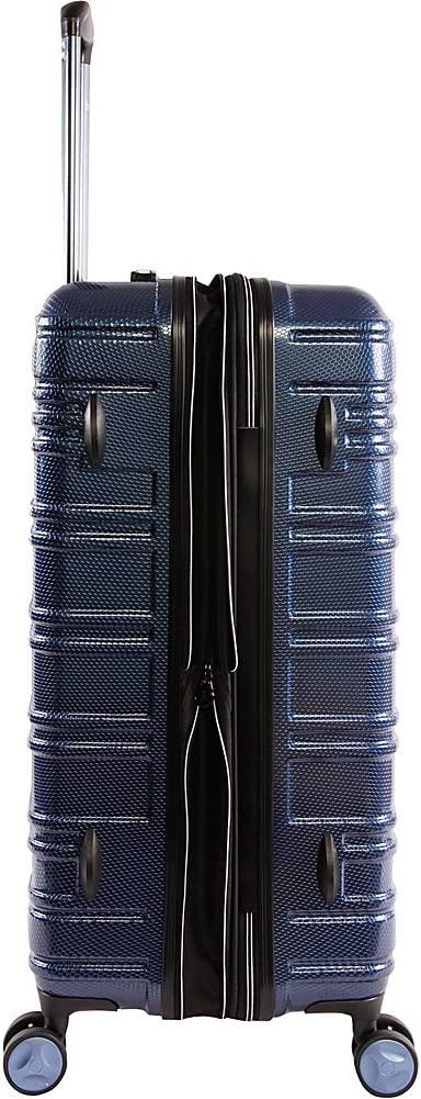 Collins 3 Piece Set Expandable Suitcase with Spinner Wheels, Black, One Size