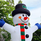 TKLoop 26Ft Giant Inflatable Snowman for Christmas with Blower Snowman Inflatable Outdoor Yard Decoration Lawn Xmas Party Blow Up Decoration