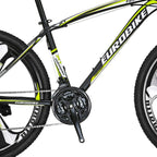 Mountain Bike Mens and Women 27.5 X1 Adult Bicycle 3 Spoke Wheel (red) ...