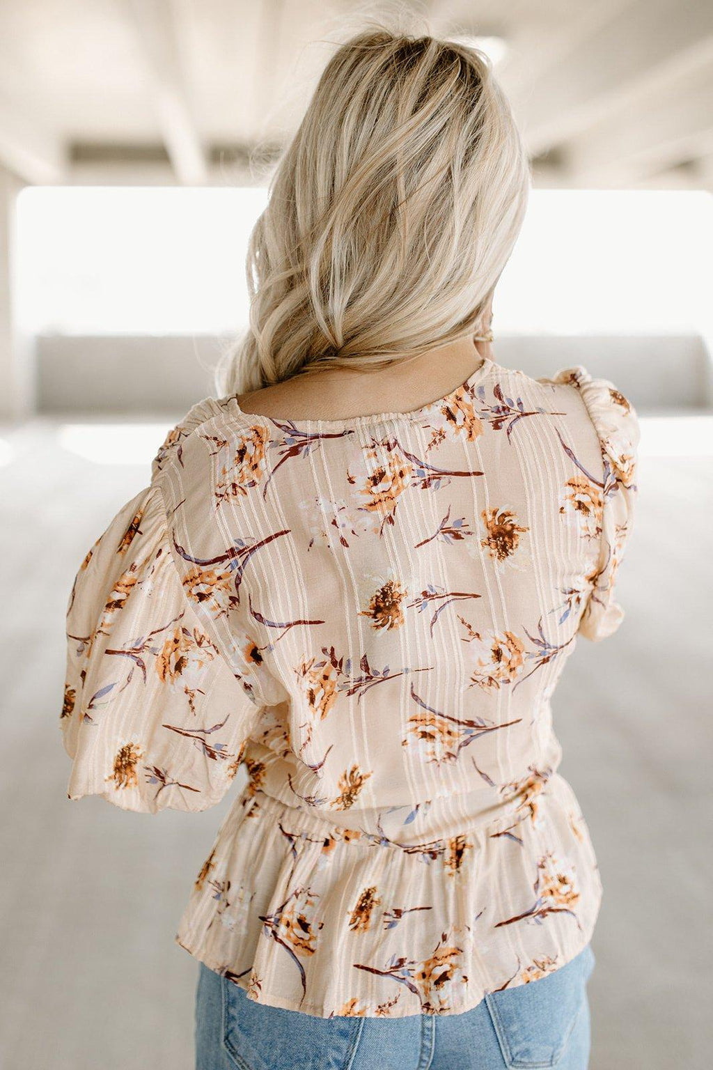 christy peach blossom top