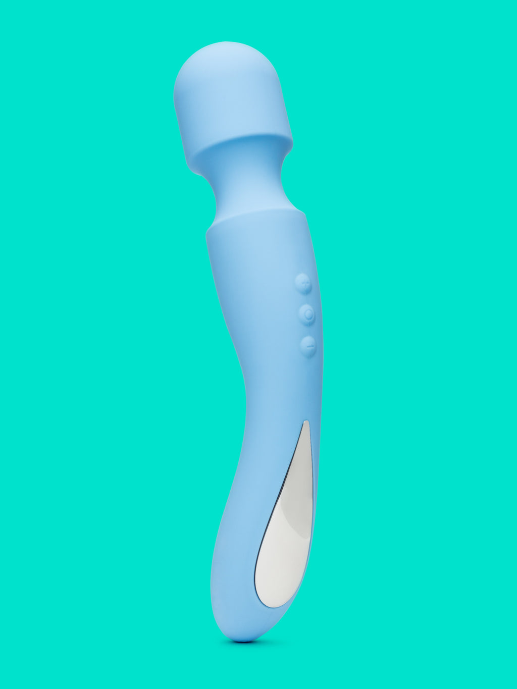Lovehoney mon ami Silicone Body Wand Massager, Blue
