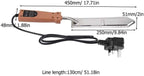 electric scraper honey uncapping knife,stainless steel beekeeping supplies hot knife for beekeeper honey collection cutter tool with wooden handle