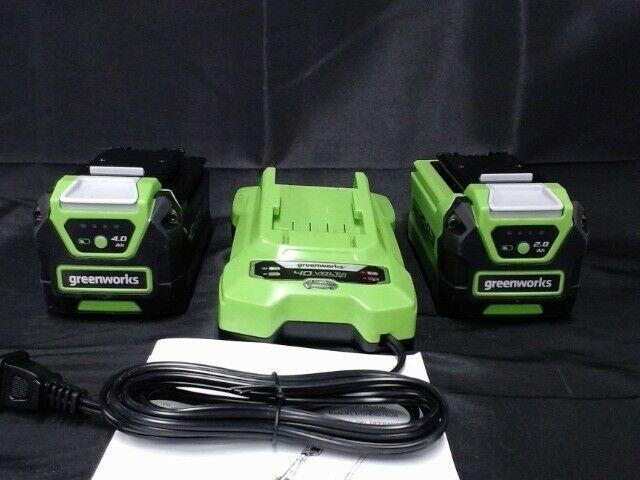 Greenworks 40V 20 inch Cordless Twin Force Lawn Mower, With Batteries - Open Box