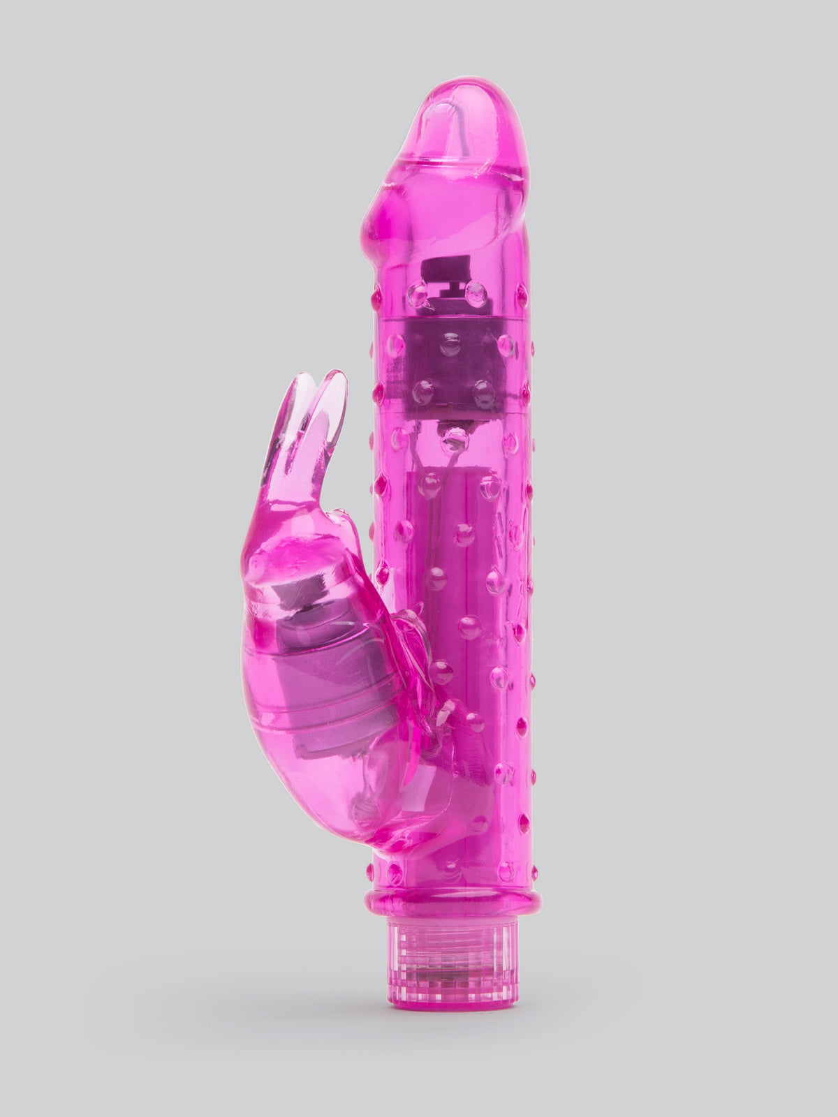 BASICS Textured Rabbit Vibrator, Pink