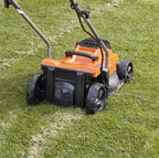 18 V Battery Lawn Mower (36 V with Two 18 V 2.5 Ah Batteries Supplied) - 33 cm - Adjustable Cutting Height - Basket 35 Litres BCMW3318L2-QW