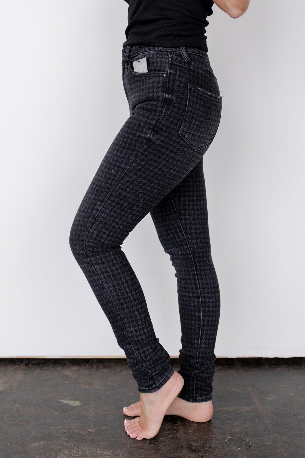 high rise olivia black longfellow jeans