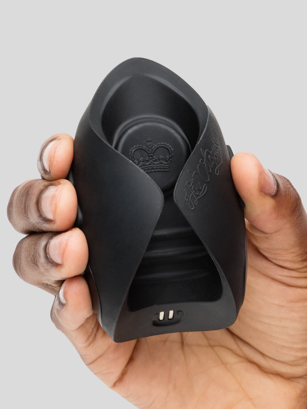 Hot Octopuss X Kiiroo Pulse Solo Interactive Male Masturbator, Black