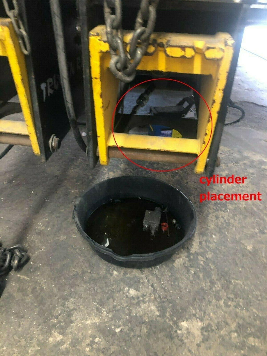 CHASSIS LINER TRUCREVOLUTION HYDRAULIC TOWER CYLINDER 10 TON 1O IN STROKE