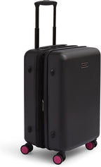 Women's Hardside Rolling Suitcase Luggage, Black, 29" Check In