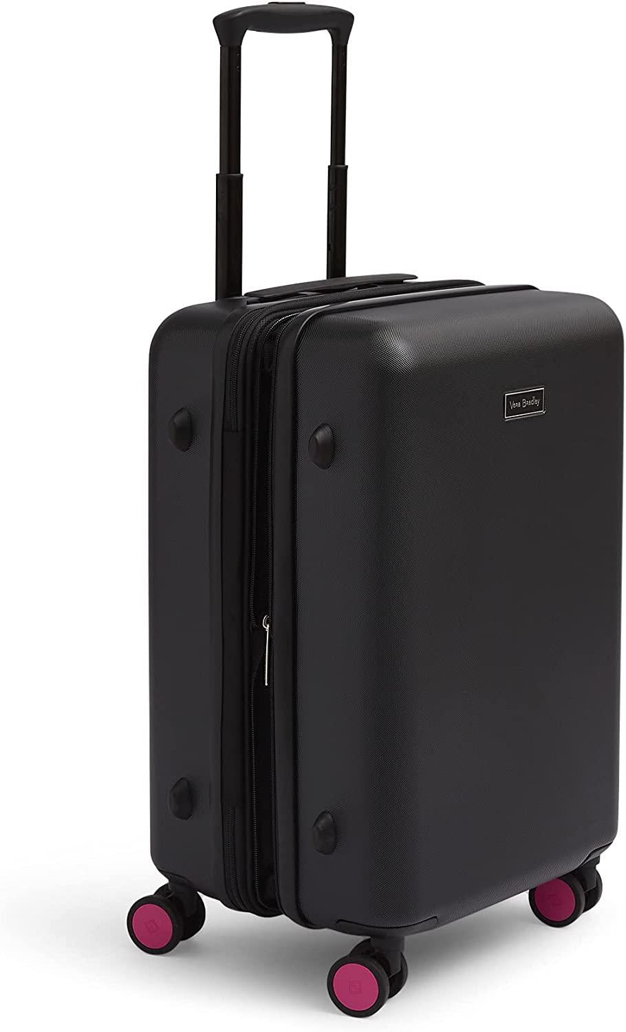 Women's Hardside Rolling Suitcase Luggage, Black, 29" Check In
