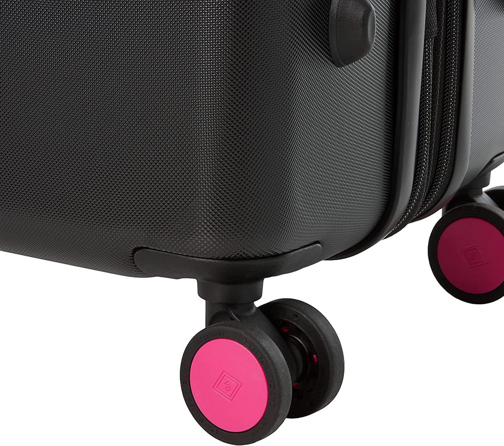 Women's Hardside Rolling Suitcase Luggage, Black, 29" Check In