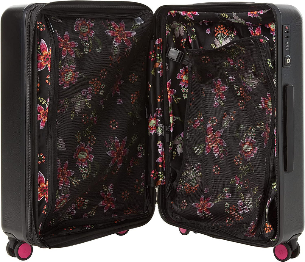 Women's Hardside Rolling Suitcase Luggage, Black, 29" Check In